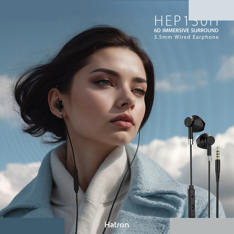 هندزفری هترون مدل HEP130VH