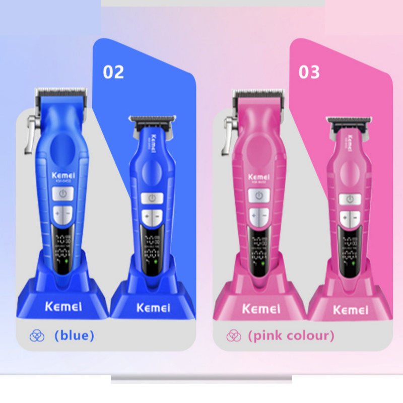 ماشین اصلاح موی سر و صورت شارژی کیمی مدل KM-8543 مجموعه 2 عددی ماشین اصلاح موی سر و صورت شارژی کیمی مدل KM-8543 مجموعه 2 عددی