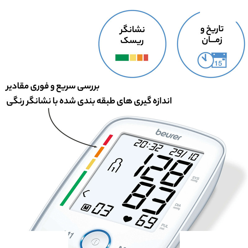 فشار سنج بیورر مدل BM 45