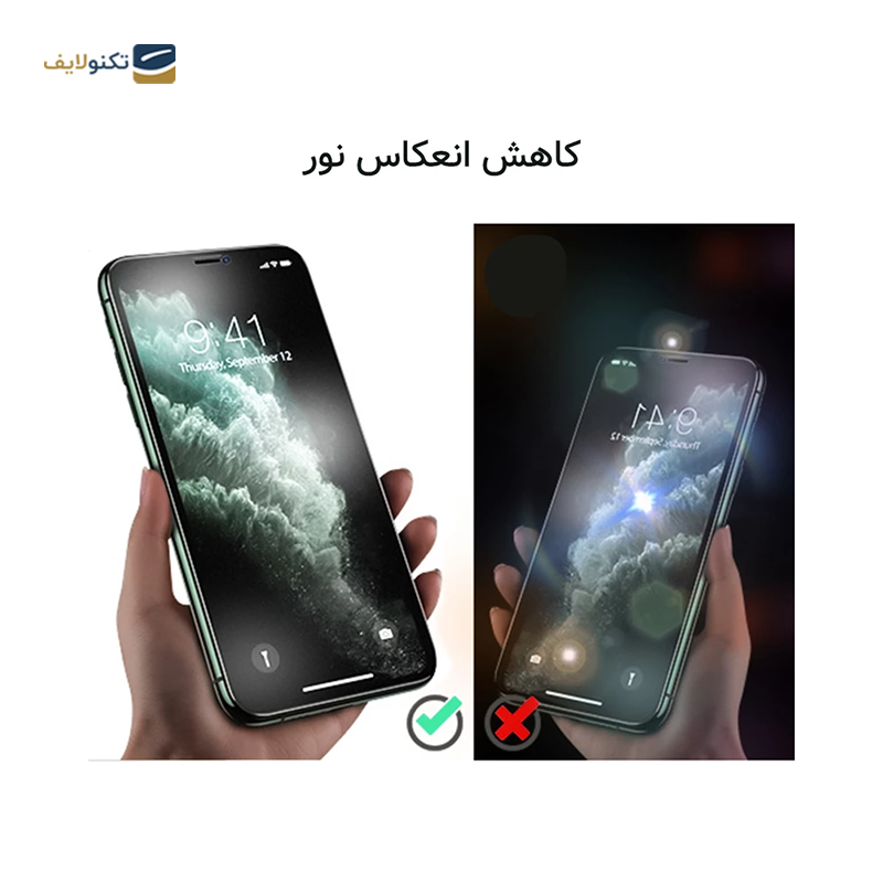 gallery-گلس گوشی اپل iPhone 11 Pro Max راک اسپیس مدل نانو مات HyMTT copy.png