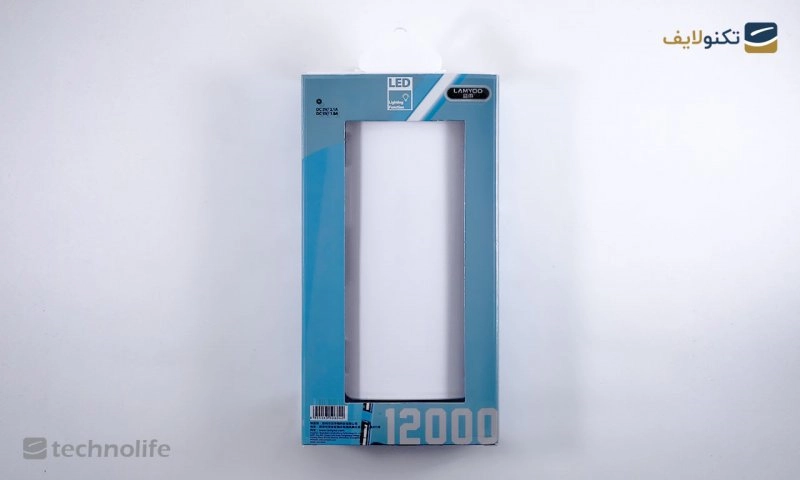 پاوربانک لامیو 2 پورت مدل LY-406 با ظرفیت 10000 میلی‌ آمپر ساعت