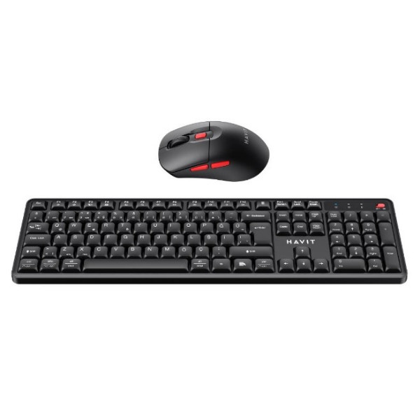 کیبورد و ماوس بی سیم هویت مدل KB261WB کیبورد و ماوس بی سیم هویت مدل KB261WB