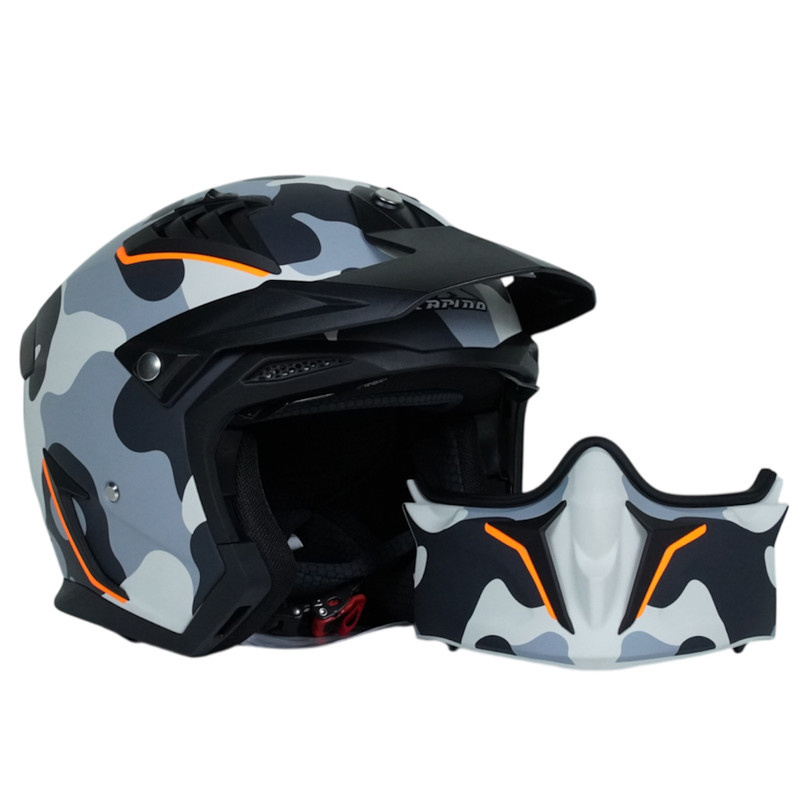 کلاه کاسکت فک جدا راپیدو مدل 890-CHO