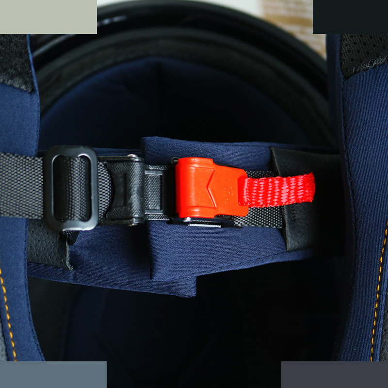 کلاه کاسکت بدون فک دی ای وان مدل +407 Buffalo Wh/Bl