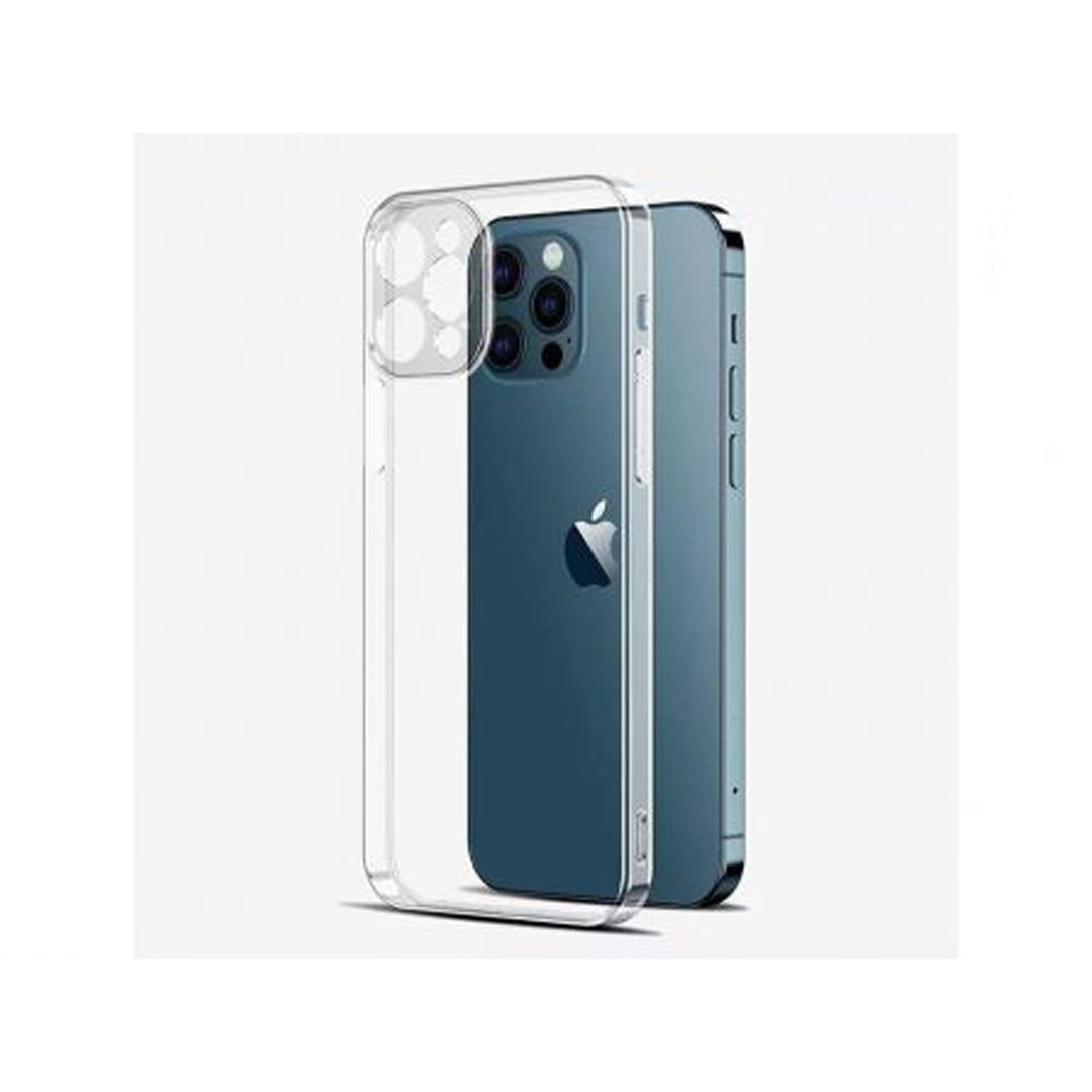 قاب ژله ای پشت گلس محافظ لنزدار مناسب گوشی موبایل اپل iPhone 12 Pro Max قاب ژله ای پشت گلس محافظ لنزدار مناسب گوشی موبایل اپل iPhone 12 Pro Max