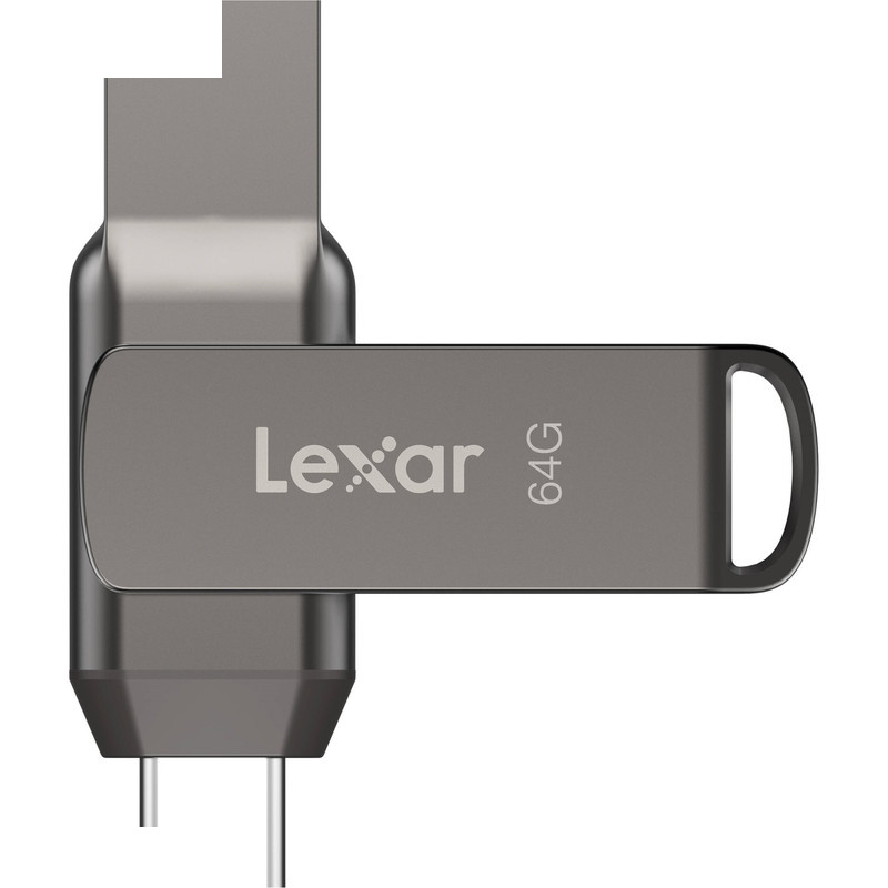 فلش مموری لکسار مدل JumpDrive® Dual Drive D400 USB 3.1 Type-C ظرفیت 32 گیگابایت
