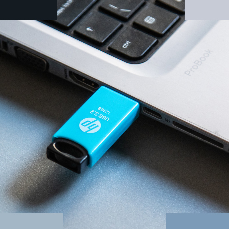 فلش مموری اچ پی مدل 712W ظرفیت 128 گیگابایت با رابط USB 3.2