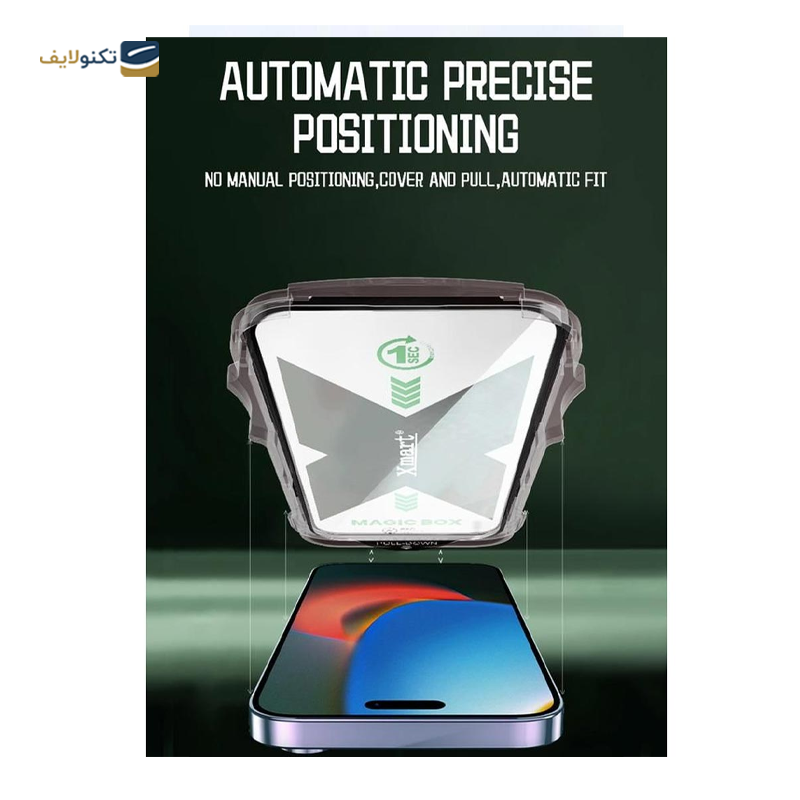 gallery-گلس گوشی اپل iPhone 13 ایکس مارت مدل Magic Glass Box به همراه کیت نصب copy.png