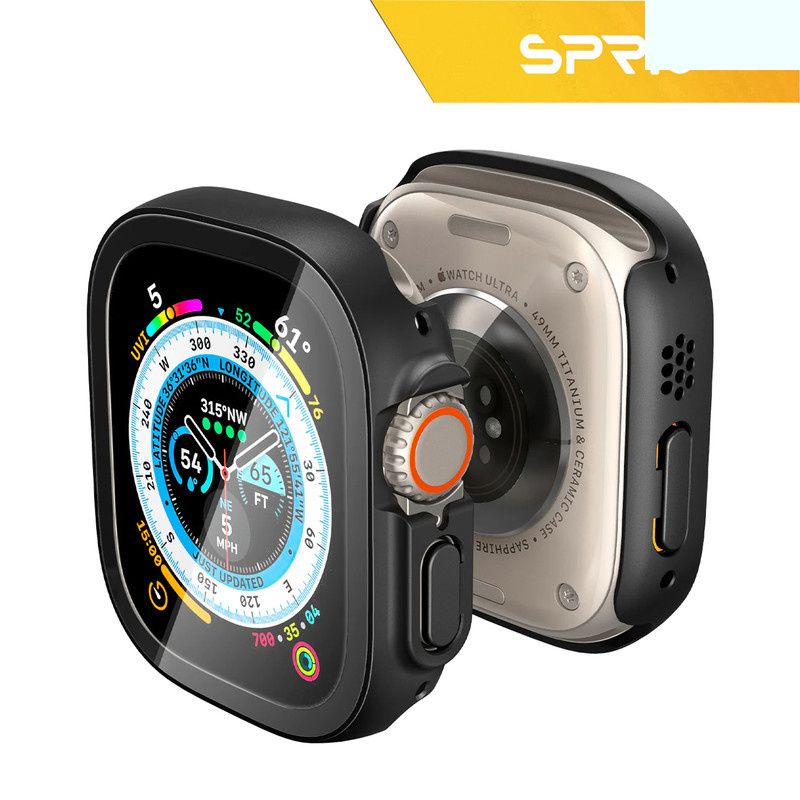 کاور اسپریگ مدل Cover-SC360 مناسب برای اپل واچ Ultra 49 میلیمتری به همراه محافظ صفحه نمایش کاور اسپریگ مدل Cover-SC360 مناسب برای اپل واچ Ultra 49 میلیمتری به همراه محافظ صفحه نمایش