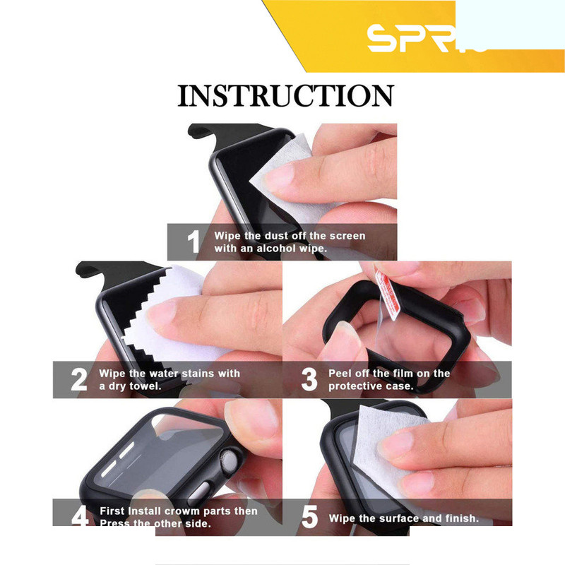 کاور اسپریگ مدل SPLUX مناسب برای اپل واچ Ultra 49 میلیمتری به همراه محافظ صفحه نمایش کاور اسپریگ مدل SPLUX مناسب برای اپل واچ Ultra 49 میلیمتری به همراه محافظ صفحه نمایش