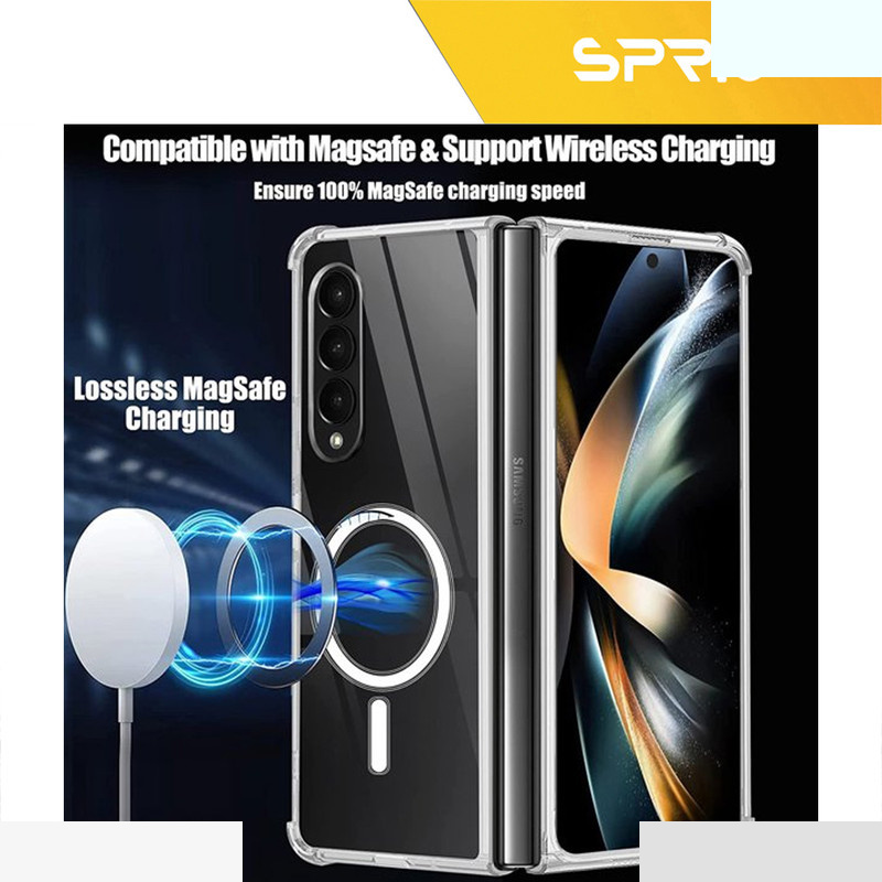 کاور اسپریگ مدل Clear Magsafe مناسب برای گوشی موبایل سامسونگ Galaxy Z Fold 4 کاور اسپریگ مدل Clear Magsafe مناسب برای گوشی موبایل سامسونگ Galaxy Z Fold 4