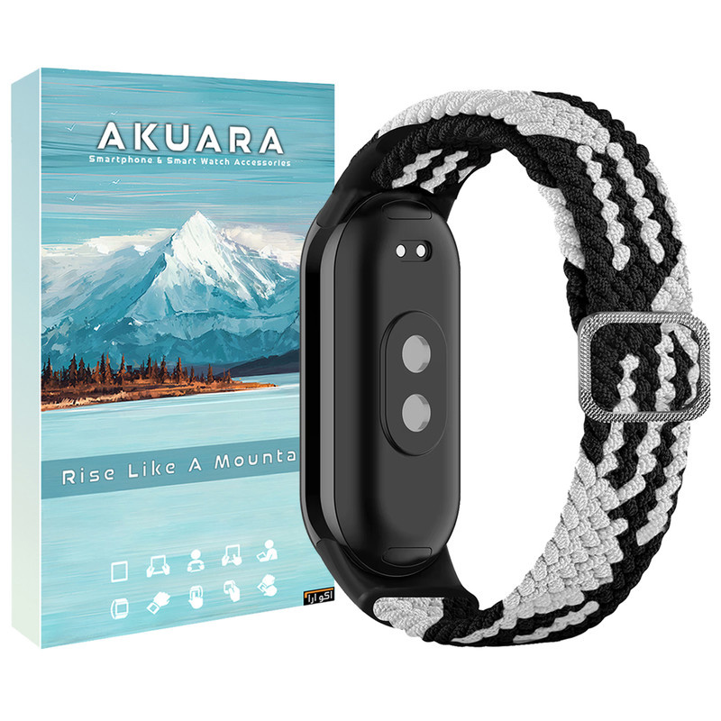 بند آکوآرا مدل Woven مناسب برای مچبند هوشمند شیائومی Mi band 8/9 بند آکوآرا مدل Woven مناسب برای مچبند هوشمند شیائومی Mi band 8/9
