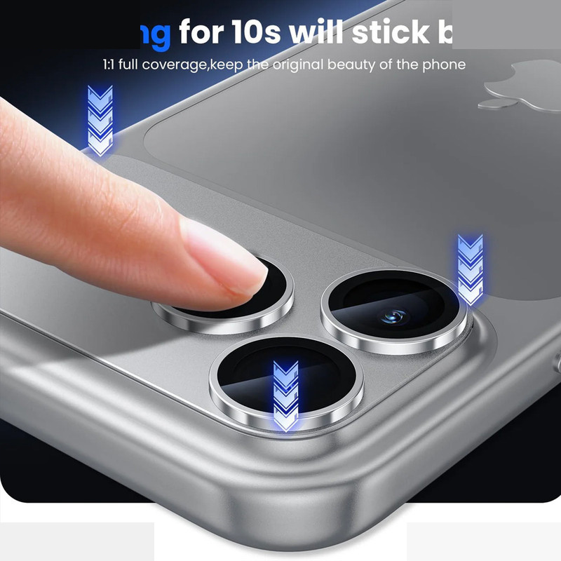 محافظ لنز دوربین فلزی آکوآرا مدل All-Round Premium Protection مناسب برای گوشی موبایل اپل iPhone 17 Pro محافظ لنز دوربین فلزی آکوآرا مدل All-Round Premium Protection مناسب برای گوشی موبایل اپل iPhone 17 Pro