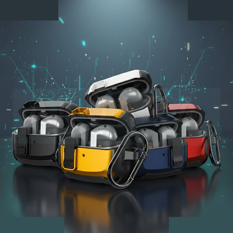 کاور آکوآرا مدل LockShell مناسب برای کیس سامسونگ Galaxy Buds 3 FE کاور آکوآرا مدل LockShell مناسب برای کیس سامسونگ Galaxy Buds 3 FE