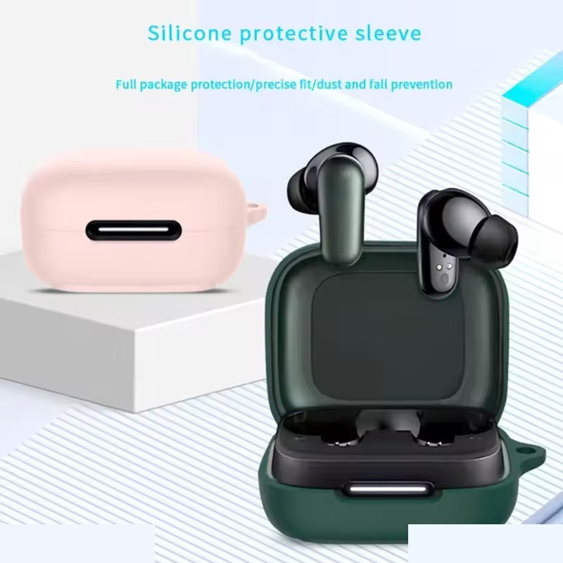 کاور آکوآرا مدل Silicone مناسب برای کیس هدفون بیسیم انکر Soundcore R50i NC / P30i کاور آکوآرا مدل Silicone مناسب برای کیس هدفون بیسیم انکر Soundcore R50i NC / P30i