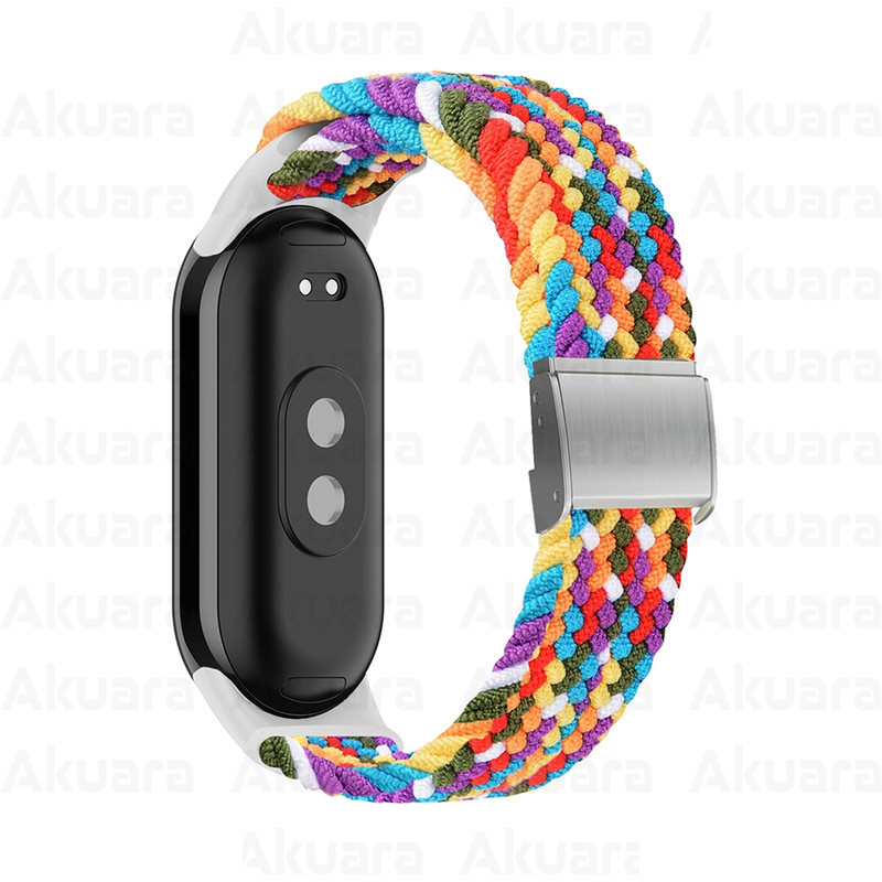 بند ساعت آکوآرا مدل Woven GK مناسب برای ساعت هوشمند شیائومی Mi Band 8/9 41mm بند ساعت آکوآرا مدل Woven GK مناسب برای ساعت هوشمند شیائومی Mi Band 8/9 41mm
