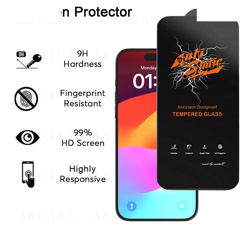 محافظ صفحه نمایش آکوآرا مدل AKU as2 مناسب برای گوشی موبایل اپل iPhone 14 Pro Max مجموعه دو عددی محافظ صفحه نمایش آکوآرا مدل AKU as2 مناسب برای گوشی موبایل اپل iPhone 14 Pro Max مجموعه دو عددی