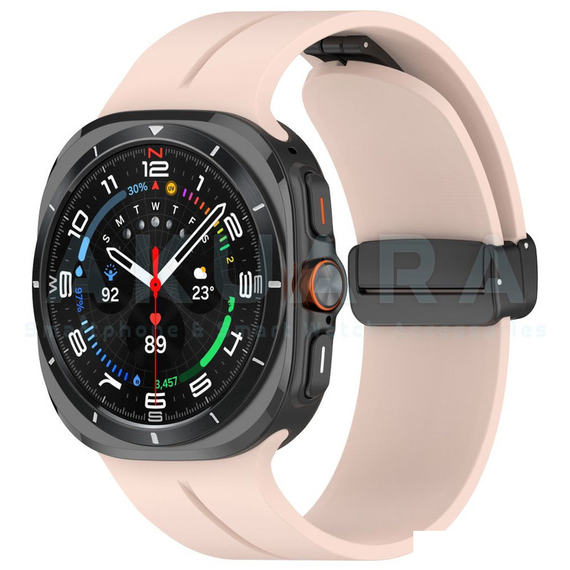 بند آکوآرا مدل Silicone Magnet مناسب برای ساعت هوشمند سامسونگ Galaxy Watch 7 Ultra 47 mm بند آکوآرا مدل Silicone Magnet مناسب برای ساعت هوشمند سامسونگ Galaxy Watch 7 Ultra 47 mm