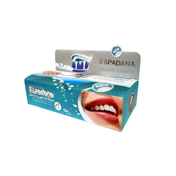 دستگاه خمیردندان اسپادانا کد 01 به همراه جا مسواکی