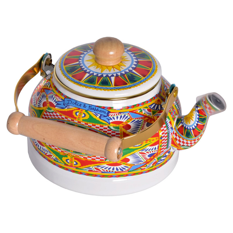 کتری هپی فمیلی طرح خورشید کد 02 گنجایش 2.5 لیتر