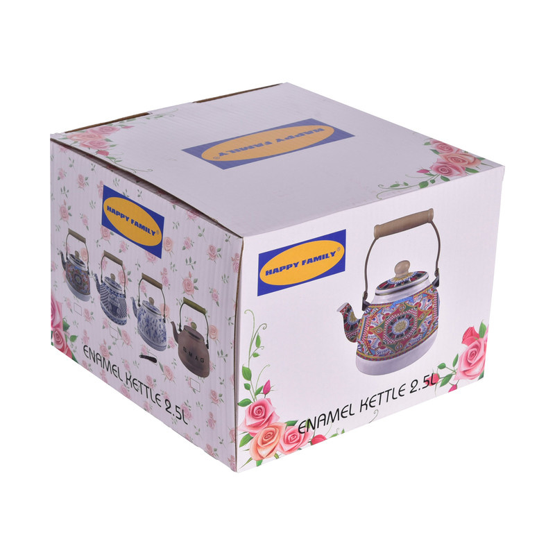 کتری  هپی فمیلی طرح پروانه کد 01 گنجایش 2.5 لیتر