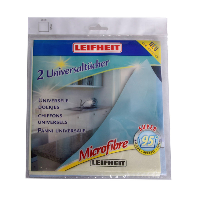 دستمال رطوبتگیر خانه و آشپزخانه میکروفایبر لایف هایت مدل 40009 بسته 2 عددی