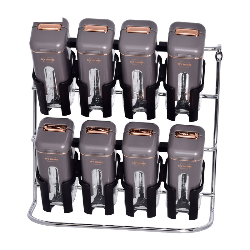 ست جا ادویه 8 پارچه مای هوم کد M به همراه استند