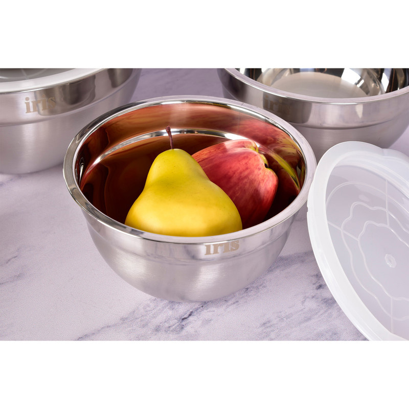 لگن آشپزخانه آیریس کیچن کد 300311  مجموعه 5 عددی