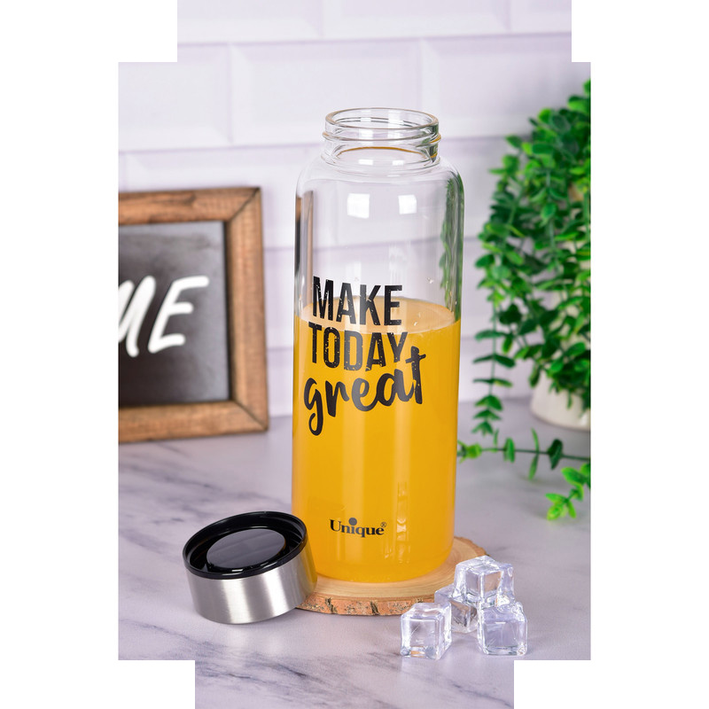 بطری یونیک طرح make today  کد 3052