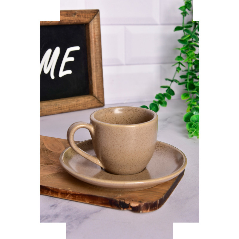 فنجان و نعلبکی تک بی.وی.کی طرح مجستیک  کد 452712