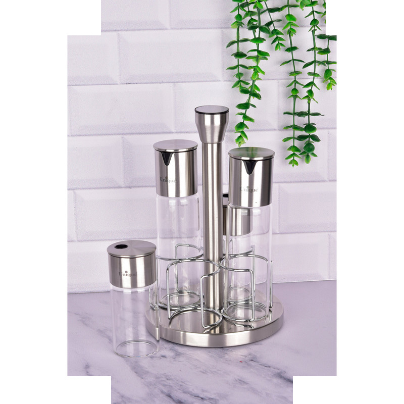 ست آبلیموخوری یونیک مدل استیل کد 1634 مجموعه 5 عددی