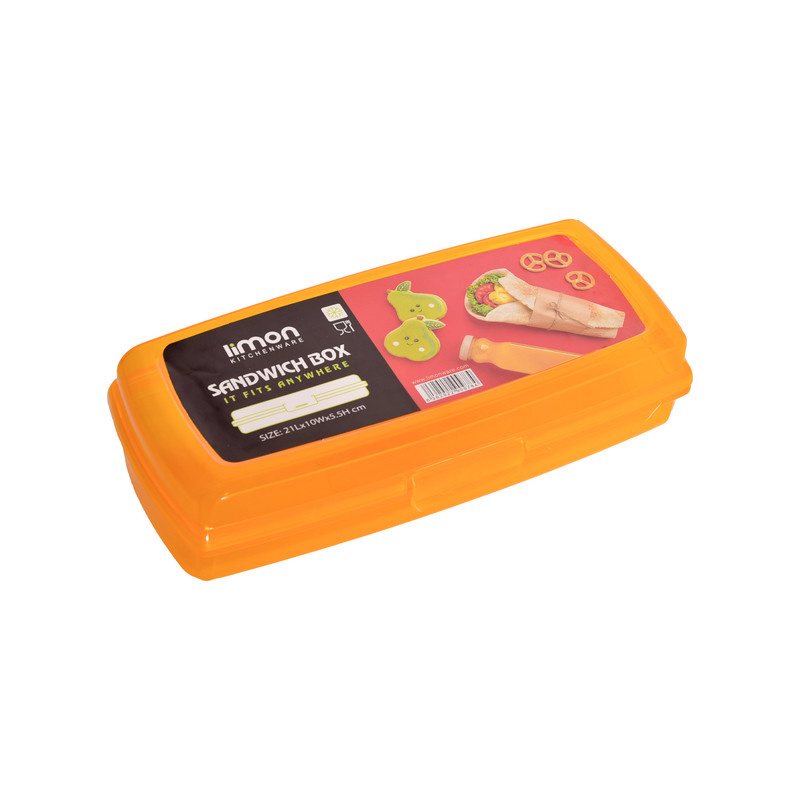 ظرف نگهدارنده مدل ساندویچی لیمون کد 2327
