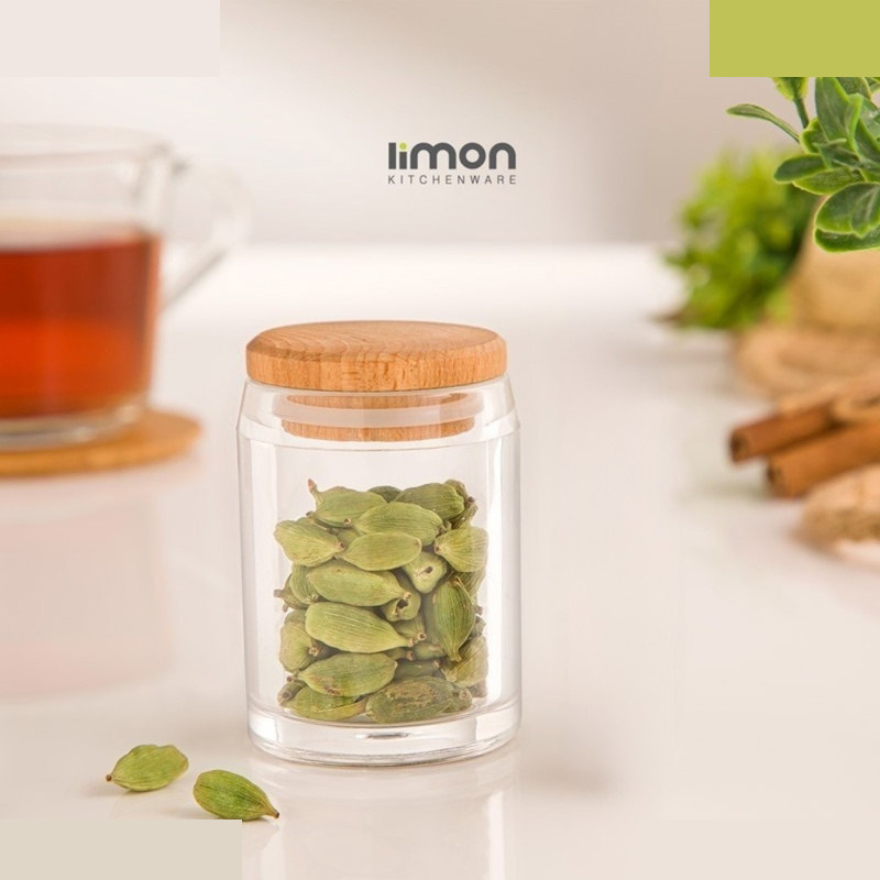 جای ادویه لیمون مدل در چوبی کد 2280