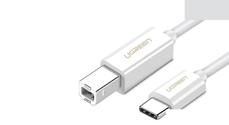 کابل USB-C پرینتر یوگرین مدل US241 طول 1.5 متر