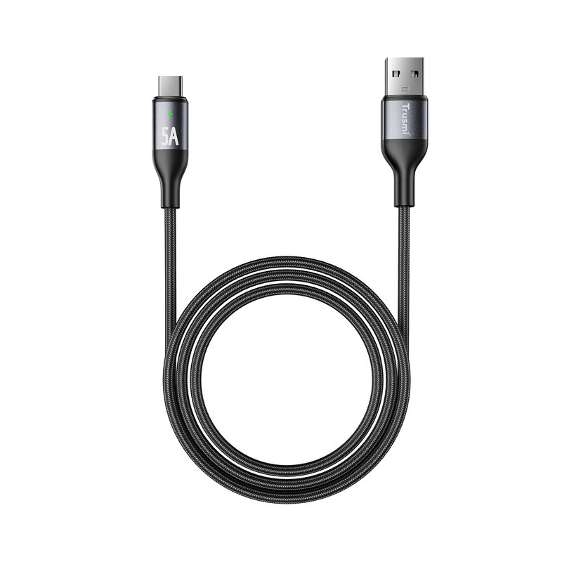 کابل تبدیل usb-C به USB-A تراسمی مدل CA12-02 طول 1 متر کابل تبدیل usb-C به USB-A تراسمی مدل CA12-02 طول 1 متر