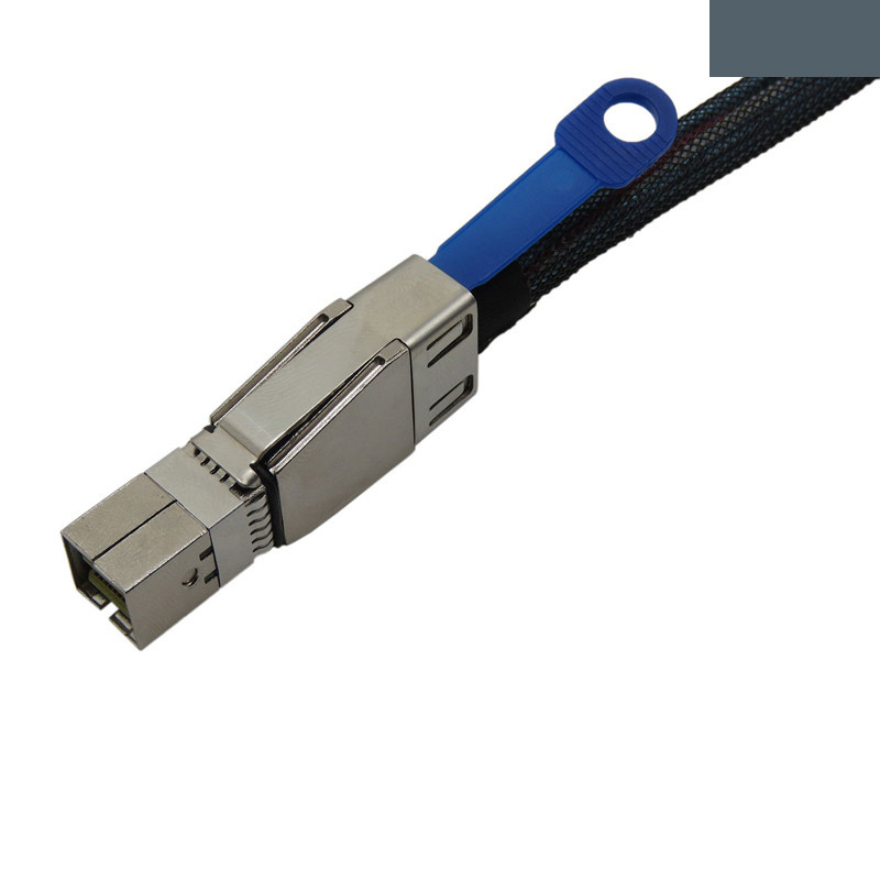 کابل تبدیل Mini SAS HD SFF-8644 به 4 پورت SATA اسمارطور مدل SM201 طول 1 متر کابل تبدیل Mini SAS HD SFF-8644 به 4 پورت SATA اسمارطور مدل SM201 طول 1 متر