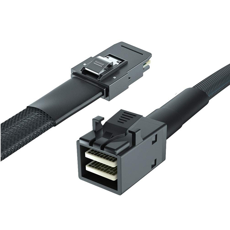 کابل تبدیل داخلی HD Mini SAS SFF-8643 به SFF-8087 36Pin اسمارطور مدل SM135 کابل تبدیل داخلی HD Mini SAS SFF-8643 به SFF-8087 36Pin اسمارطور مدل SM135
