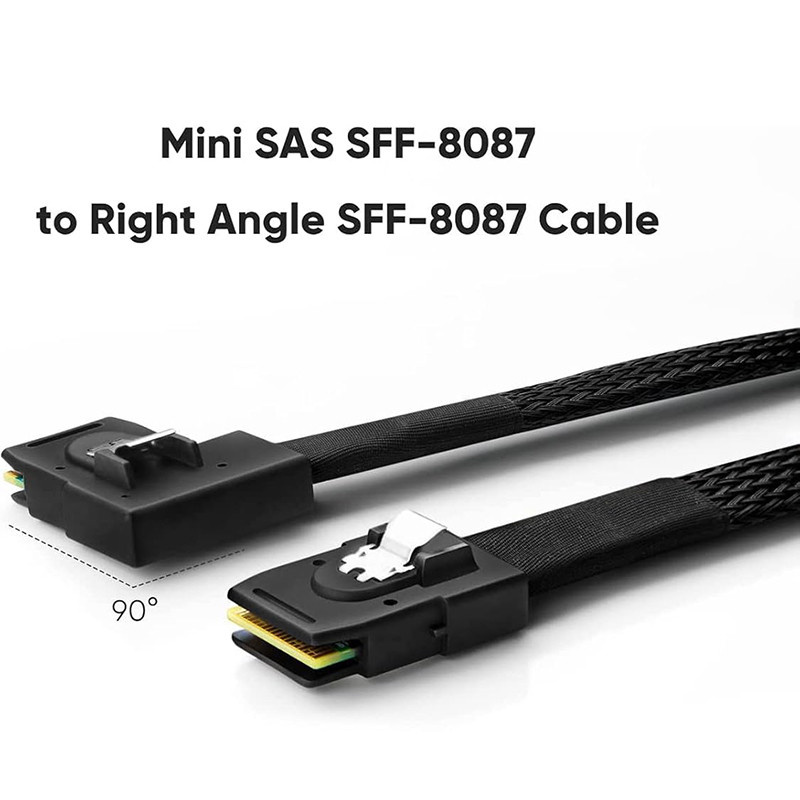 کابل تبدیل Mini SAS SFF-8087 به SFF-8087 اسمارطور مدل SM38-90 طول 0.8 متر کابل تبدیل Mini SAS SFF-8087 به SFF-8087 اسمارطور مدل SM38-90 طول 0.8 متر