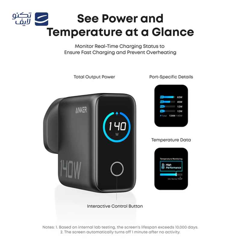 gallery-شارژر دیواری انکر مدل B2697 به همراه کابل دو سر تایپ سی توان 140 وات copy.png