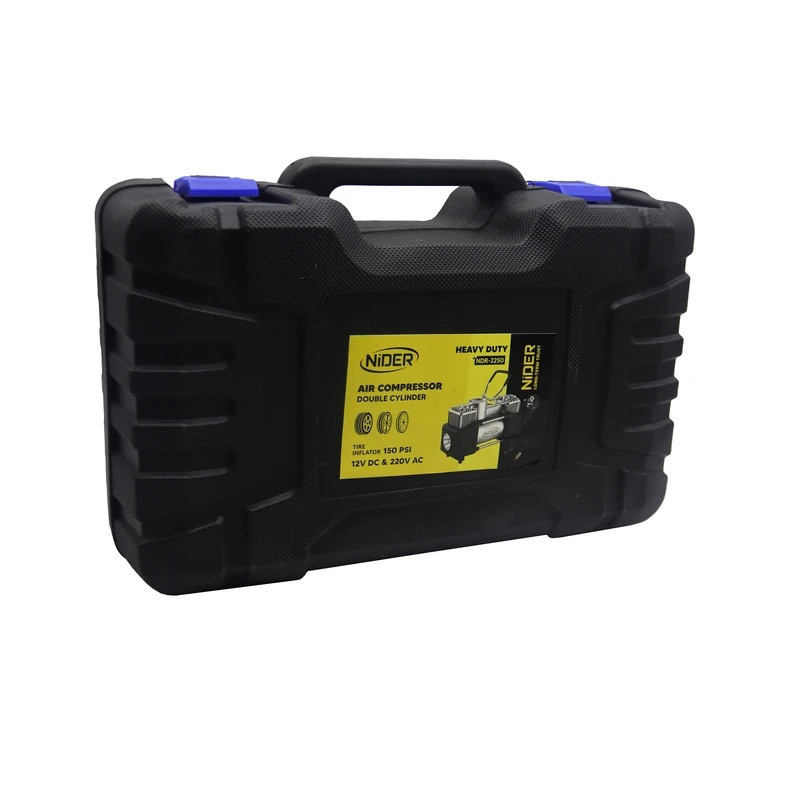 کمپرسور هوا 12ولت نیدر مدل SMT-2250-12V مجموعه 18عددی کمپرسور هوا 12ولت نیدر مدل SMT-2250-12V مجموعه 18عددی