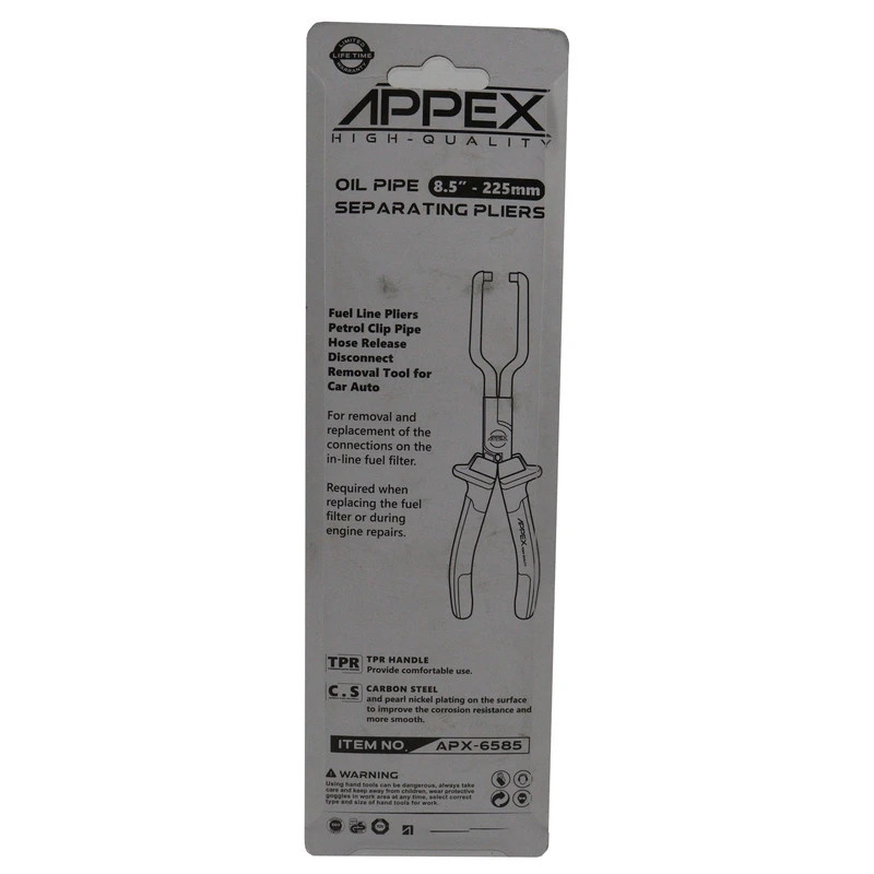 انبر سوکت بنزین اپکس مدل AJ-APX-6585 سایز 9.5 اینچ انبر سوکت بنزین اپکس مدل AJ-APX-6585 سایز 9.5 اینچ