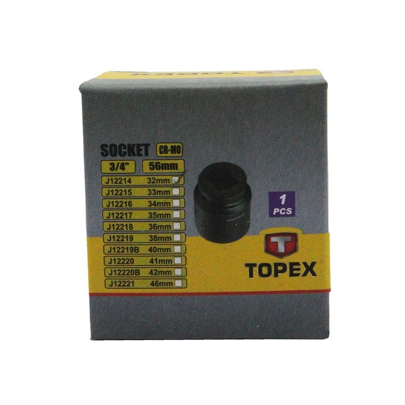 سری بکس تاپکس مدل فشار قوی کد SMT-TOPEX-3/4INCH-32MM--MESHKI-FESHAR GAVI سایز 32 میلی متر سری بکس تاپکس مدل فشار قوی کد SMT-TOPEX-3/4INCH-32MM--MESHKI-FESHAR GAVI سایز 32 میلی متر