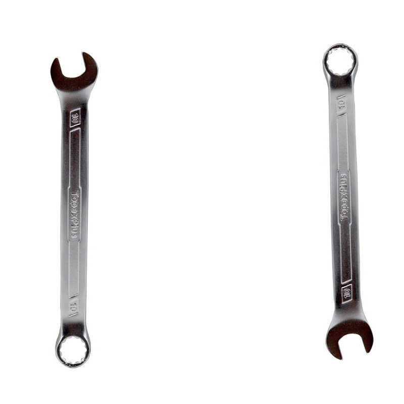 آچار یکسر تخت و یکسر رینگی تاپکس پلاس مدل SMT-TOPEXPLUS-10MM سایز 10 میلی متر آچار یکسر تخت و یکسر رینگی تاپکس پلاس مدل SMT-TOPEXPLUS-10MM سایز 10 میلی متر