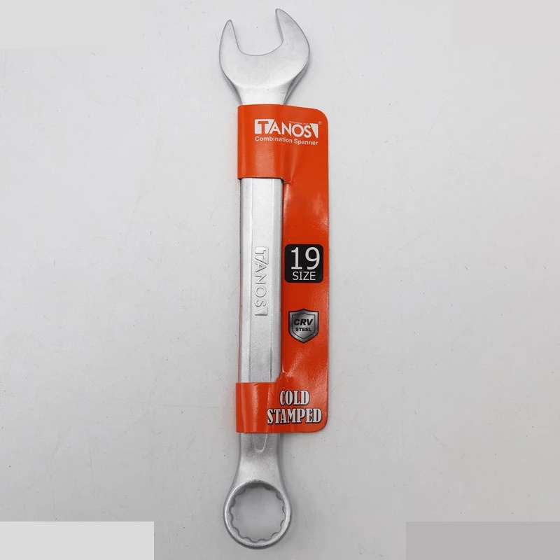 آچار یکسر تخت و یکسر رینگی تانوس مدل SMT-TANS-19-ring-takht سایز 19 میلی متر آچار یکسر تخت و یکسر رینگی تانوس مدل SMT-TANS-19-ring-takht سایز 19 میلی متر