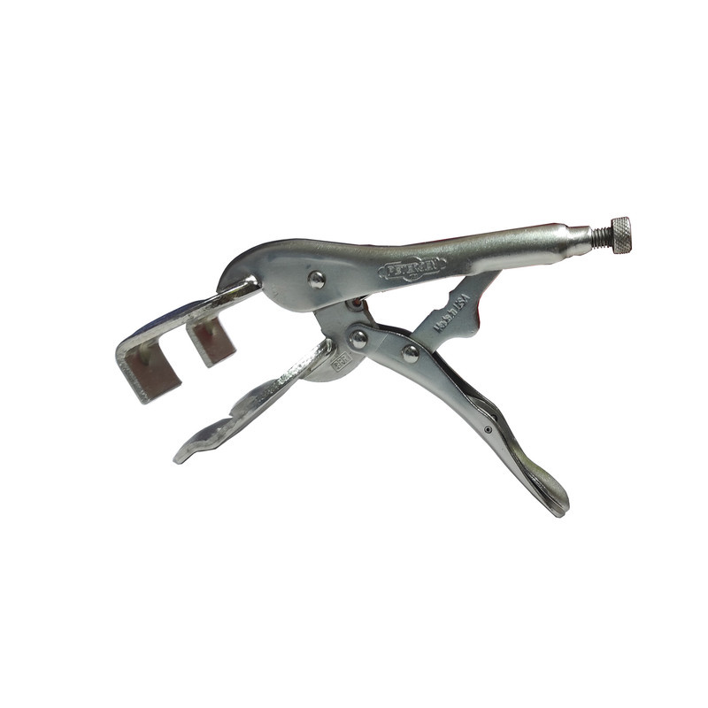 انبر قفلی پترسن مدل شاخ دار کدSMT -PETER SEN-USA TOOLS-9 INCH -LOCKING WELDING CLAMP سایز 9 اینچ انبر قفلی پترسن مدل شاخ دار کدSMT -PETER SEN-USA TOOLS-9 INCH -LOCKING WELDING CLAMP سایز 9 اینچ