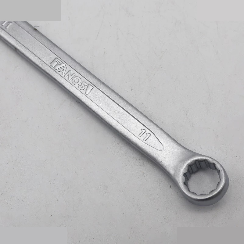 آچار یکسر تخت و یکسر رینگی مدل SMT-TANOS-11MM-TAKHT-RING سایز 11 میلی متر