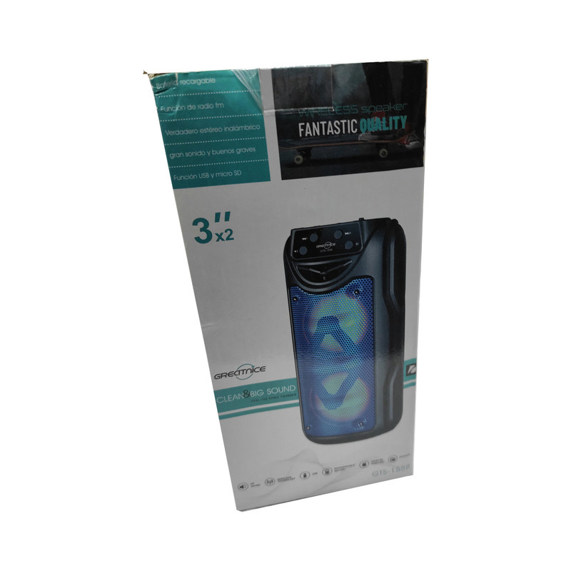 اسپیکر بلوتوثی گریت نایس مدل SMT- GREAT NICE -GTS1558- WIRELSS SPEACKER