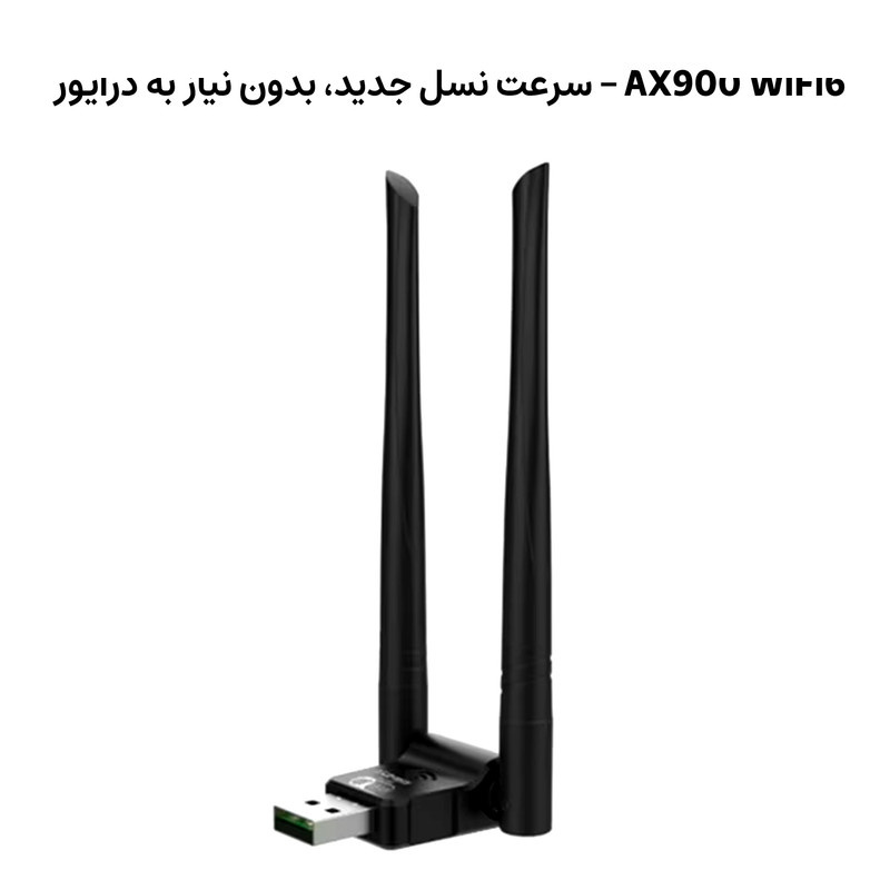USB کارت شبکه مجنتیک مدل AX900 USB کارت شبکه مجنتیک مدل AX900
