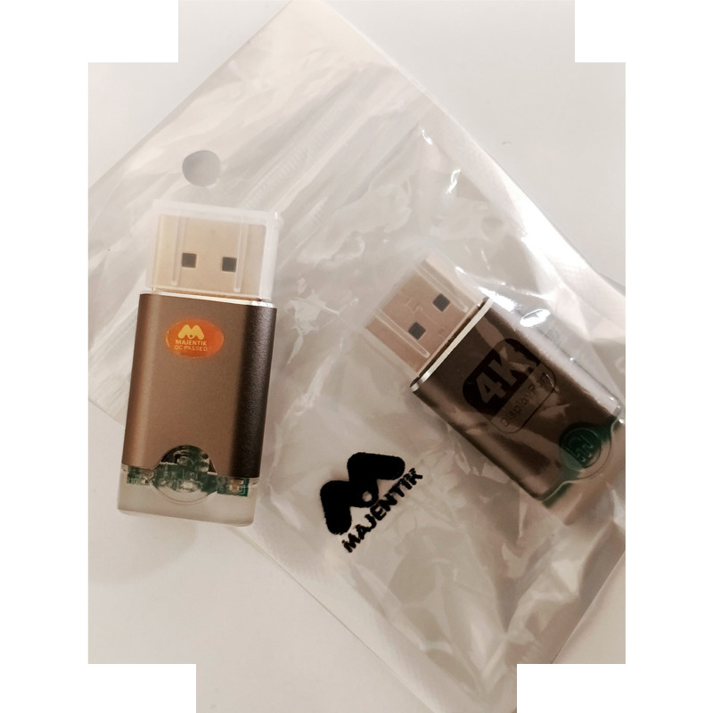 مبدل شبیه ساز مانیتور DisplayPort مجینتک مدل 4K-‎XMS-546