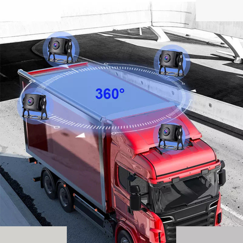 دوربین ثبت وقایع کامیون مدل 4 لنز کد T100